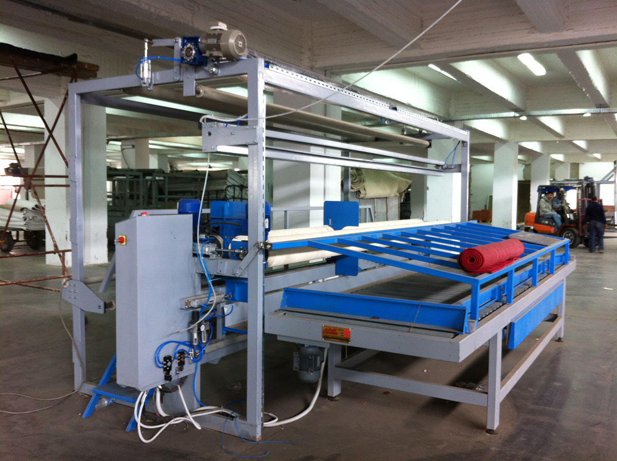 OR010-A Yarı Otomatik Parçalı Halı Sarım Makinesi